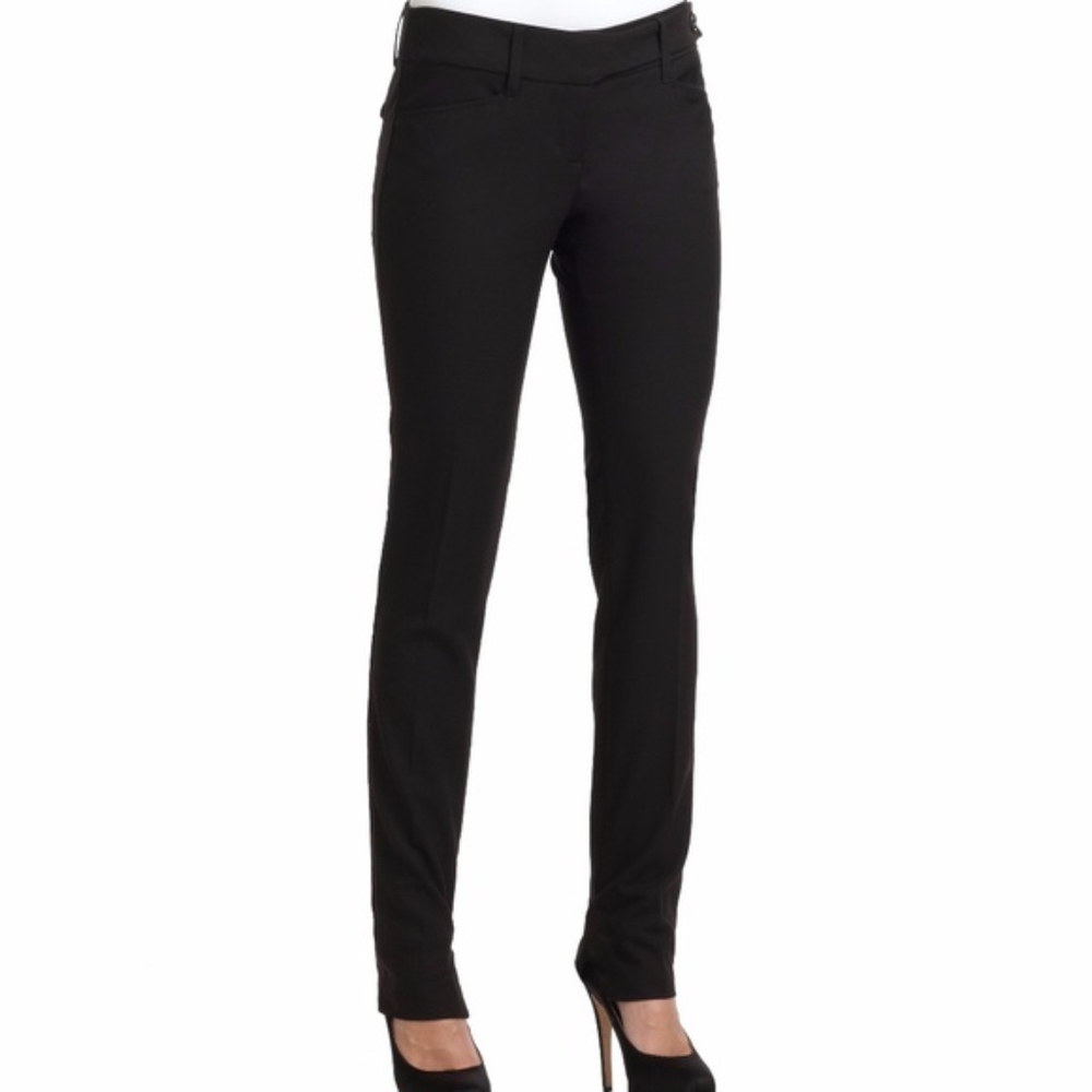 BCBGMAXAZRIA Black Monique Slim Pant Black NWOT